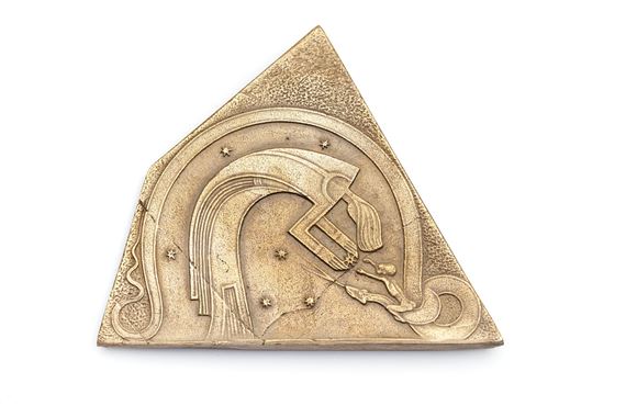 Medal "Heavenly nurse" by Stanislaw Szukalski