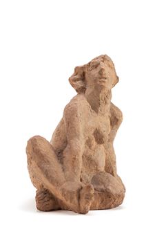 Siedząca kobieta - Alfred Wisniewski