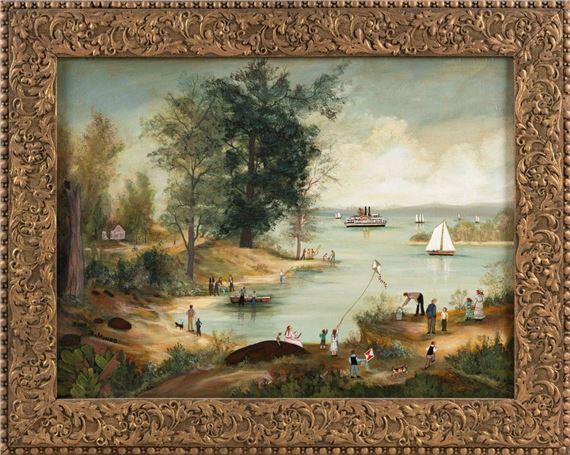 "Nantucket Ferry" by Janet Munro, 2004