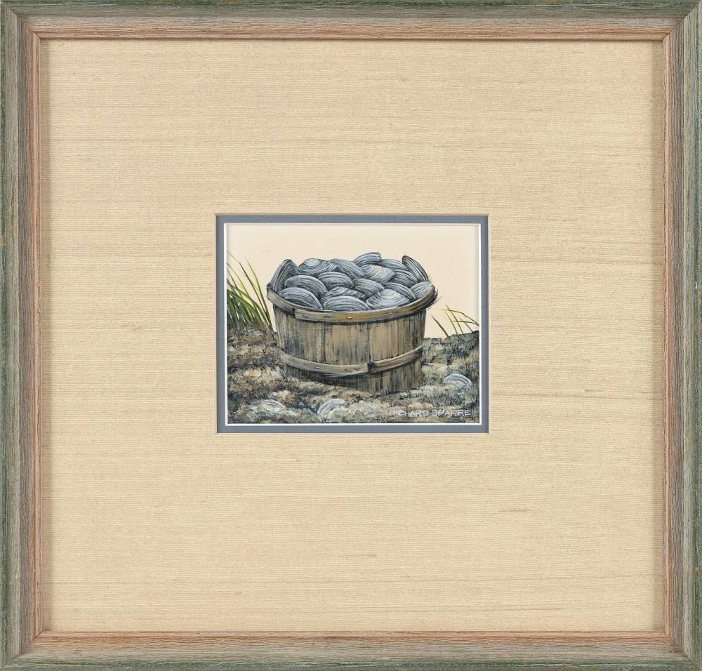Richard Sparre A bushel of quahogs MutualArt