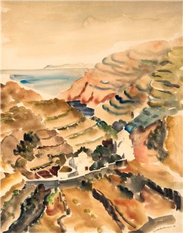 "Dobrudgean Hills" - Victoria Constantinescu Hudișteanu