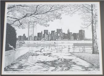 The New York Skyline, Downtown NYC - Delbart Duchein