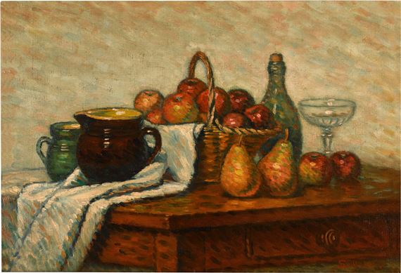 Nature Morte aux Pommes by Armand Guillaumin, Painted circa 1879