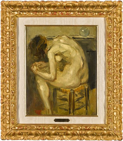 Kees Van Dongen、FEMME NUE ALLONGEE Femme nue allongée (Reclining