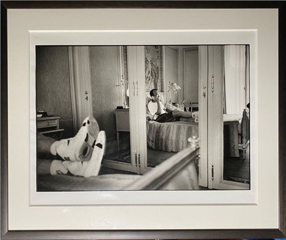 Keith Haring, Ritz, Paris by Benoit Gysembergh, 1989