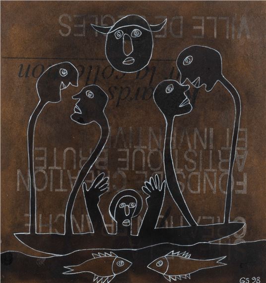 Poissons by Gérard Sendrey, 1998