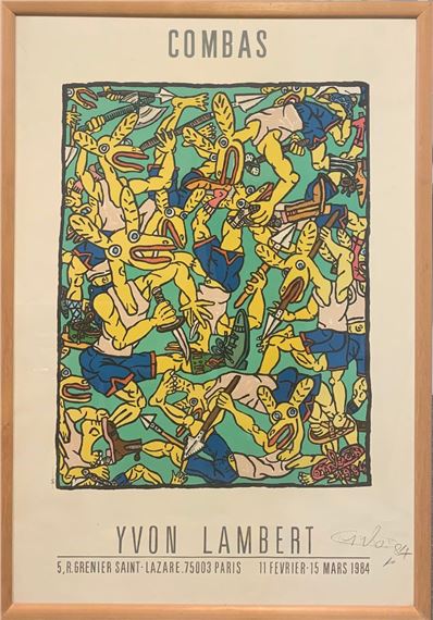 Robert Combas | Figuration Libre, France - Etats unis (1984