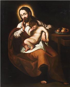 SAN JOSÉ CON EL NIÑO - Miguel de Polanco
