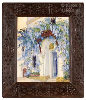 The villa of the wisterias - E. Laurens