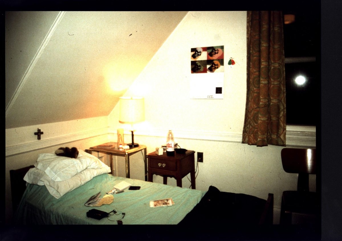 My Room in Halfway House, Belmont, MA by Nan Goldin, 1983/1994