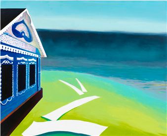 Whitening of the canvas from the series «Detail fragment» - Sergey Lotsmanov