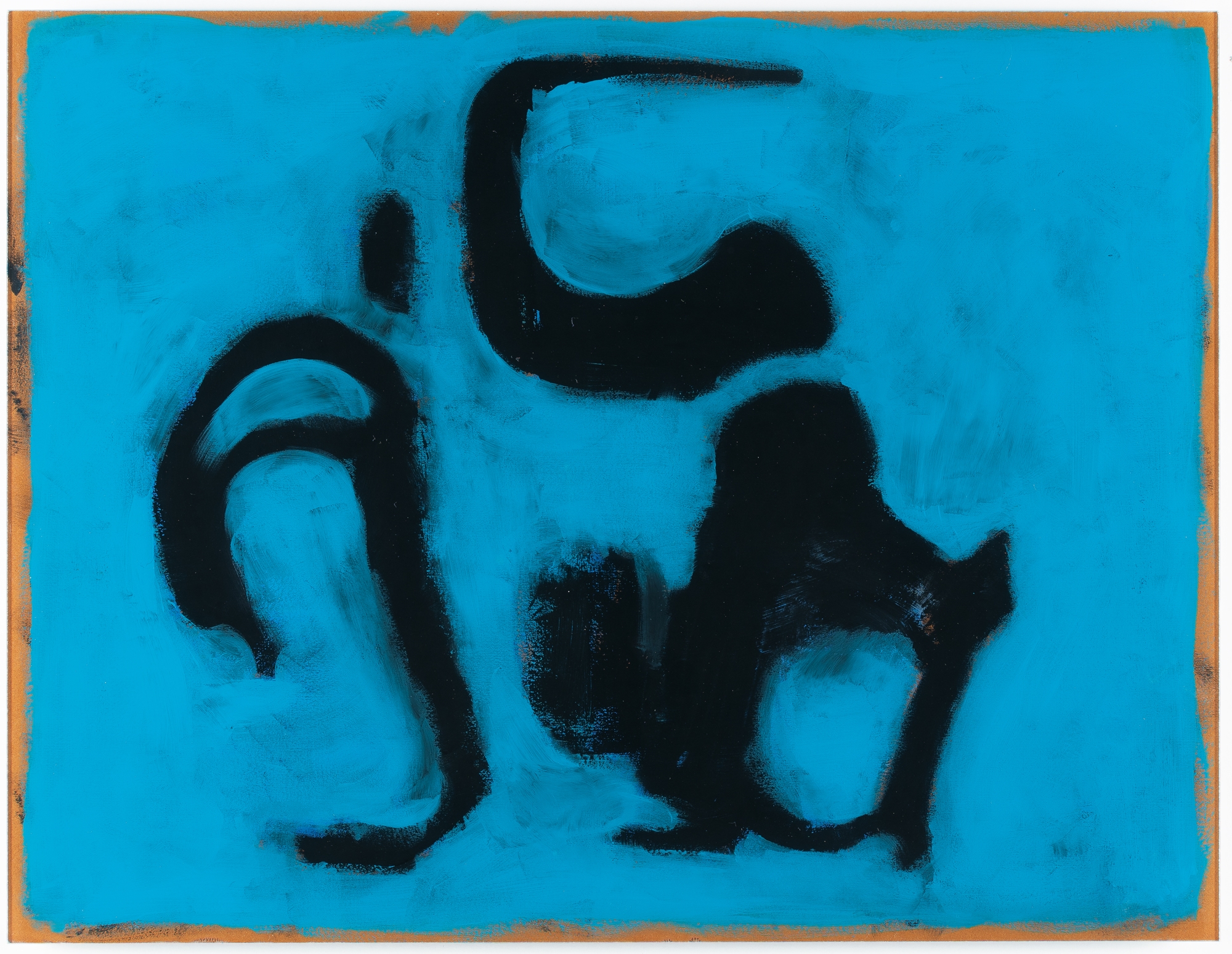 Artwork by Thea Djordjadze, Untitled, Made of Acrylic on paper under plexiglass