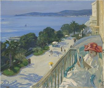 The Terrace, Cap d'Ail - John Lavery