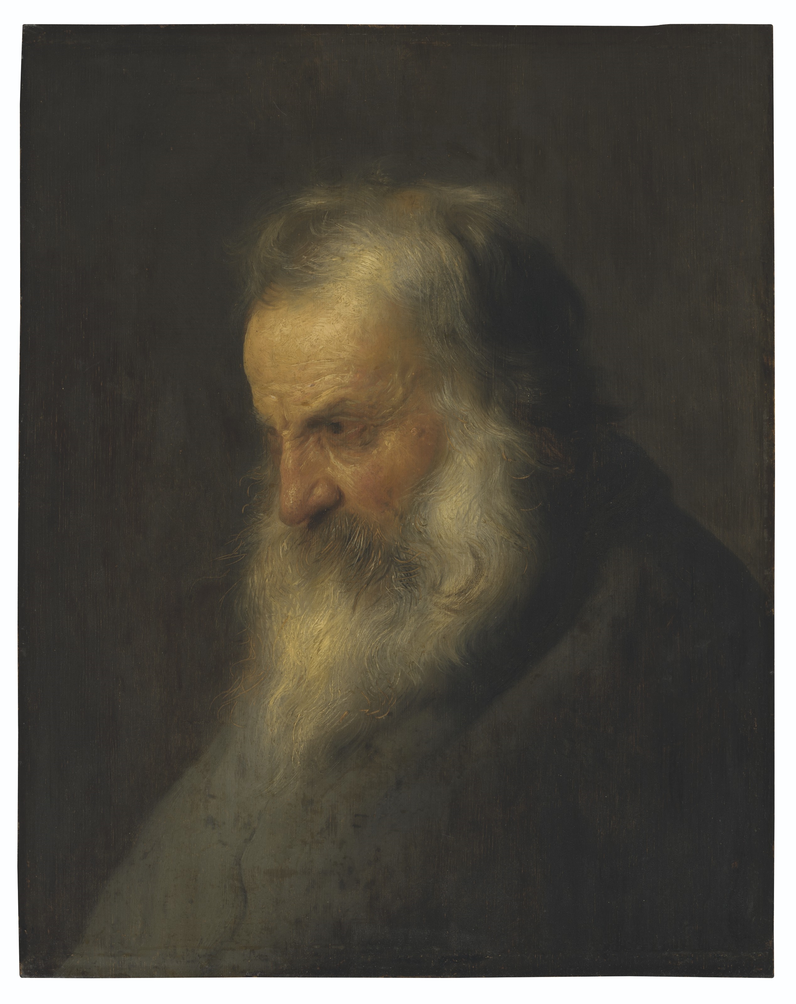 Head of a bearded man by Jan Lievens