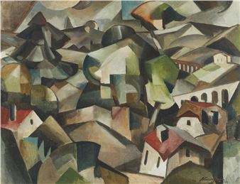 Paysage à Meudon by Albert Gleizes, 1911