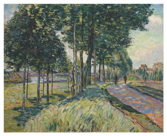 La Seine à Charenton by Armand Guillaumin, Painted circa 1880