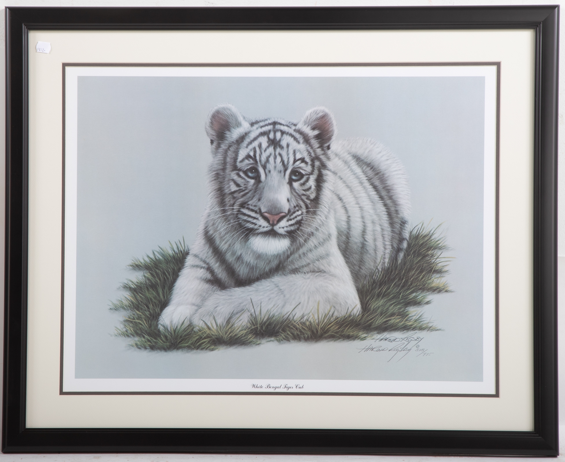 Harold Rigsby | White Bengal Tiger Cub | MutualArt