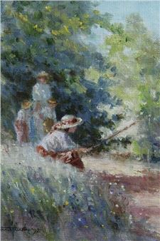 Three figures - Judy Talacko