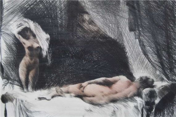 Nudes by Carl Josef Bauer