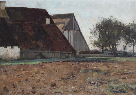 Bauernhof by Bernhard Buttersack, 1893