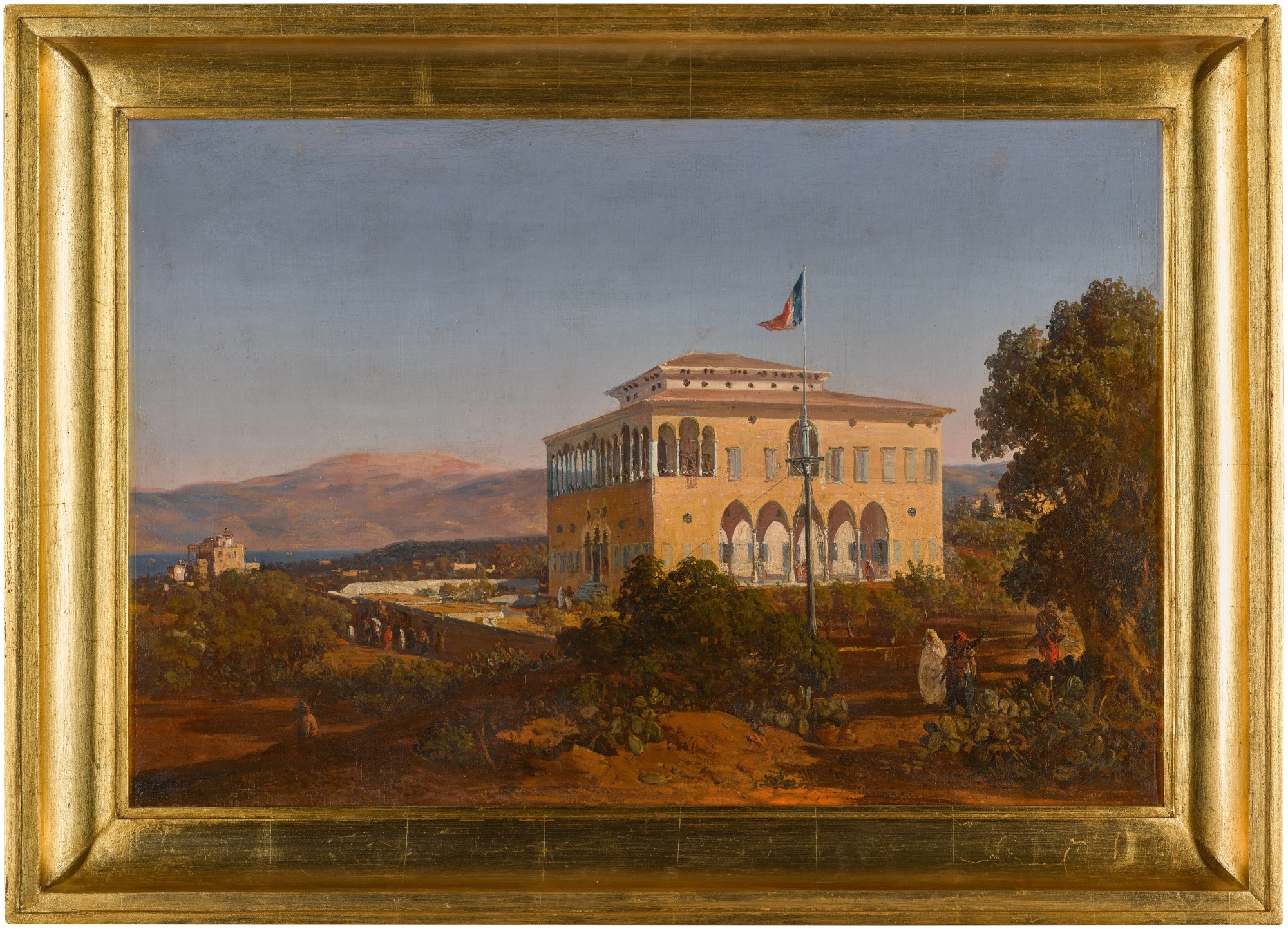 Artwork by Louis Lottier, Palais Jeday, Beirut, Made of oil on canvas