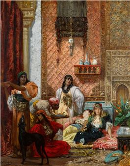 Les Favoris - Georges Jules Victor Clairin