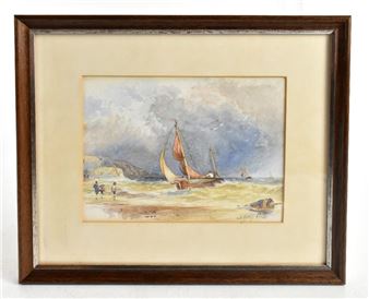 maritime scene - J. C. Morley