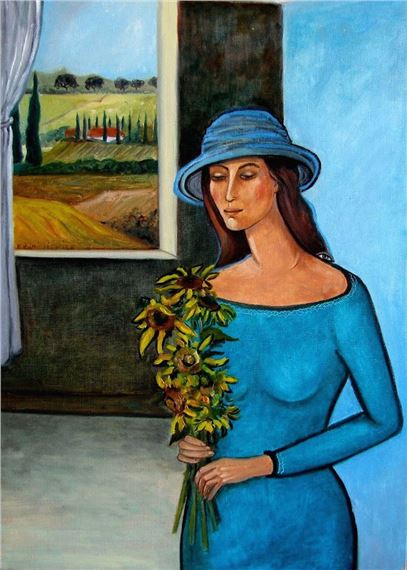 Taka jedna tęskni za Toskanią by Krystyna Ruminkiewicz, 2021