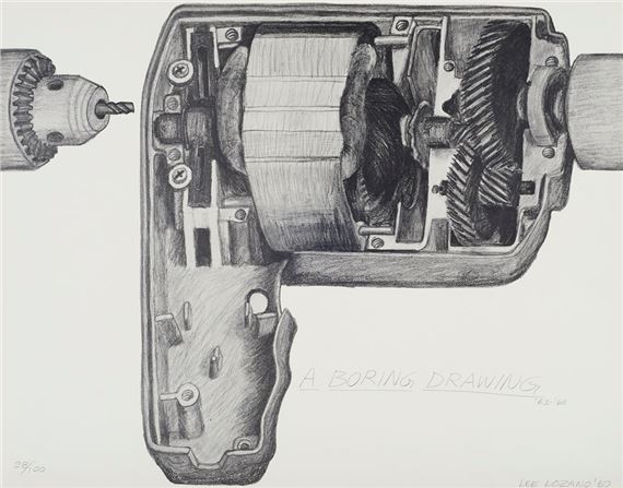 Lee Lozano | A boring drawing | MutualArt