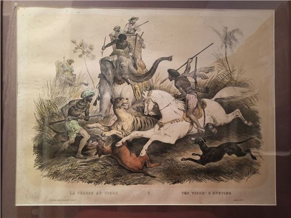 The tiger hunt; the bear hunt; the buffalo hunt ; the boar hunt by Victor Adam