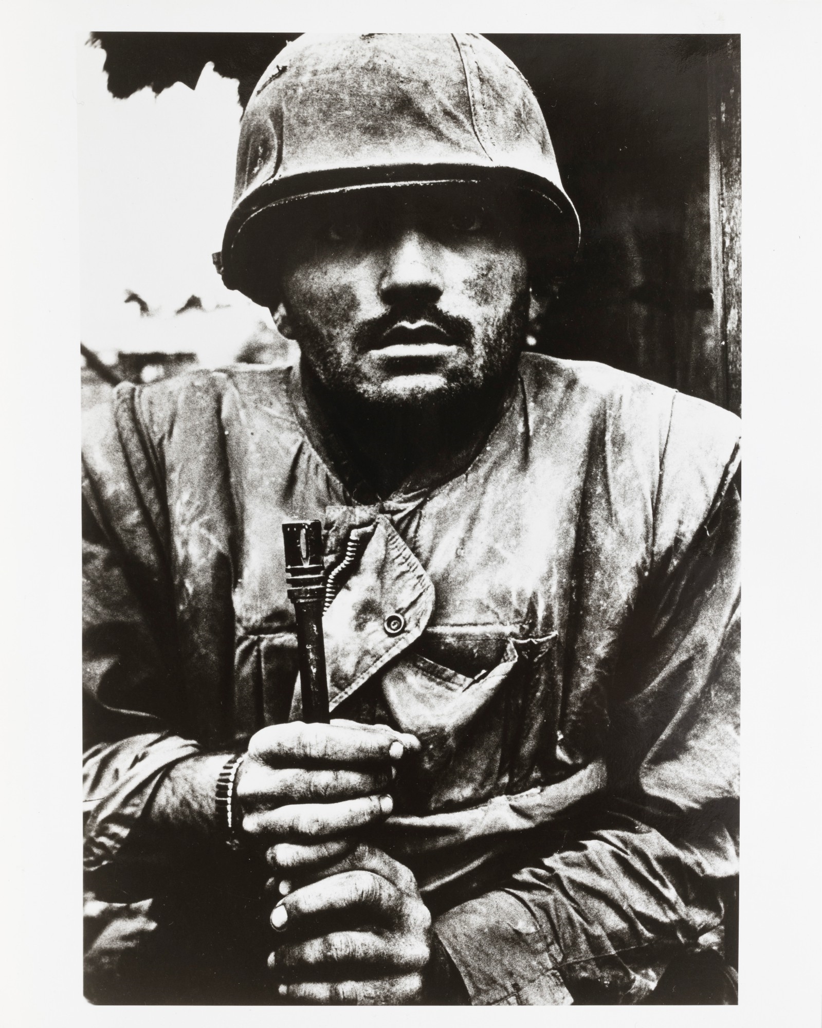 Shell Shocked US Marine - Vietnam War Stock Photo - Image of disaster,  hands: 97999914