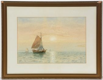 Sailing on calm waters - W. J. N. Boyer