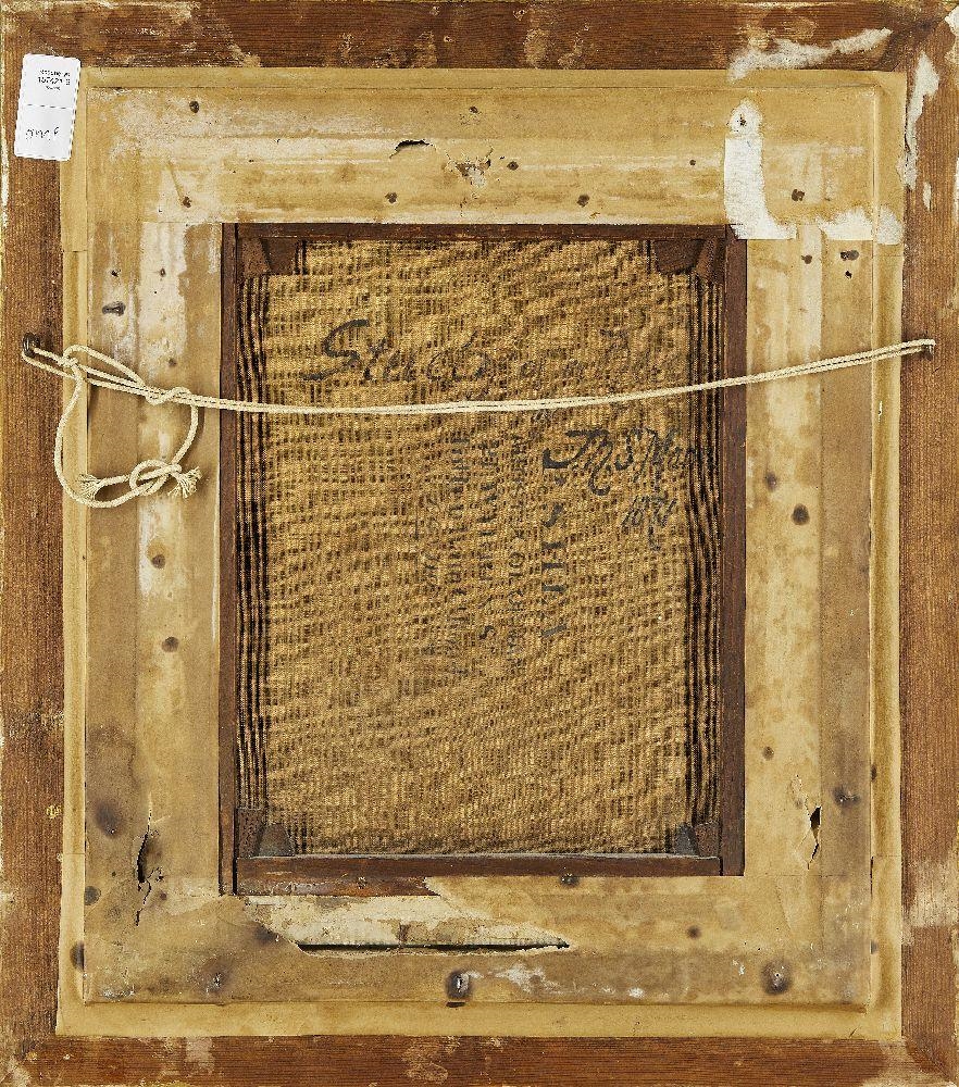 Artwork by Joshua Hargrave Samms Mann, Profile of a young woman, Made of oil on canvas