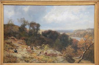 Herbst an der Isar bei München - Arnold Steffan