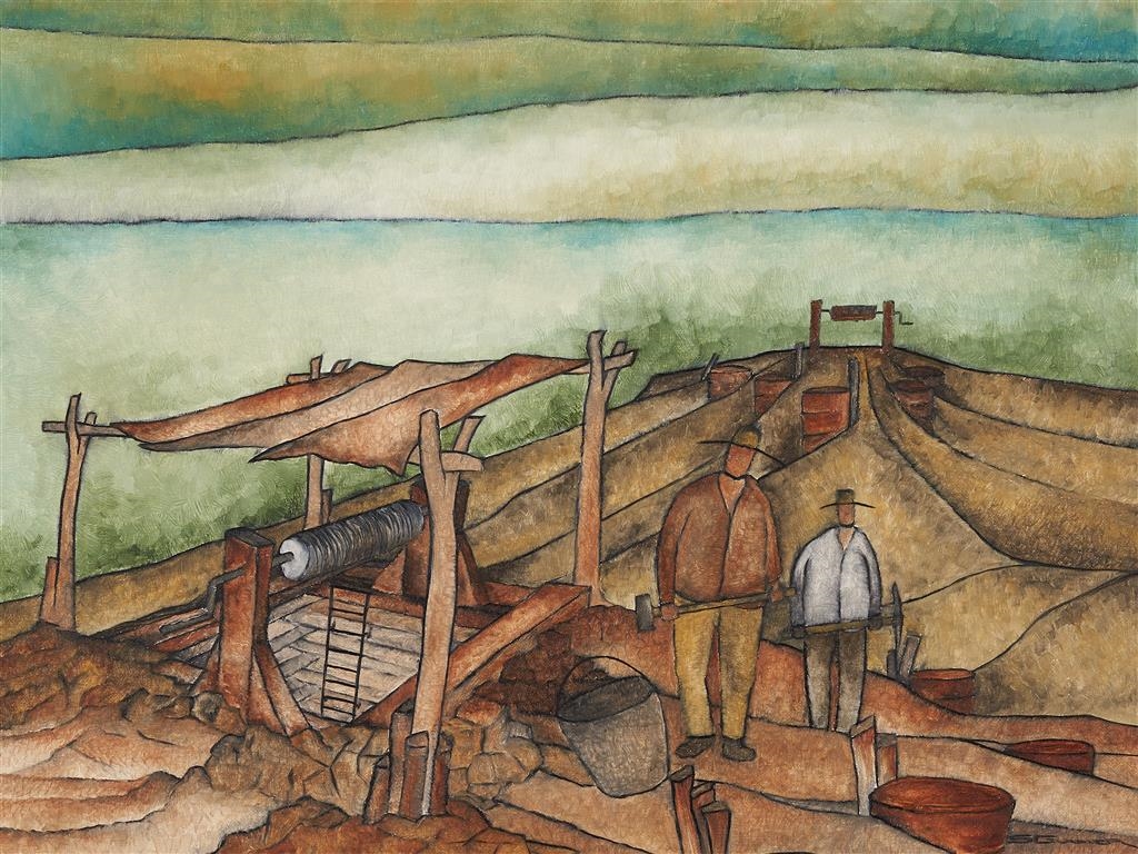 Stephen Gunner | The Gold Seekers | MutualArt