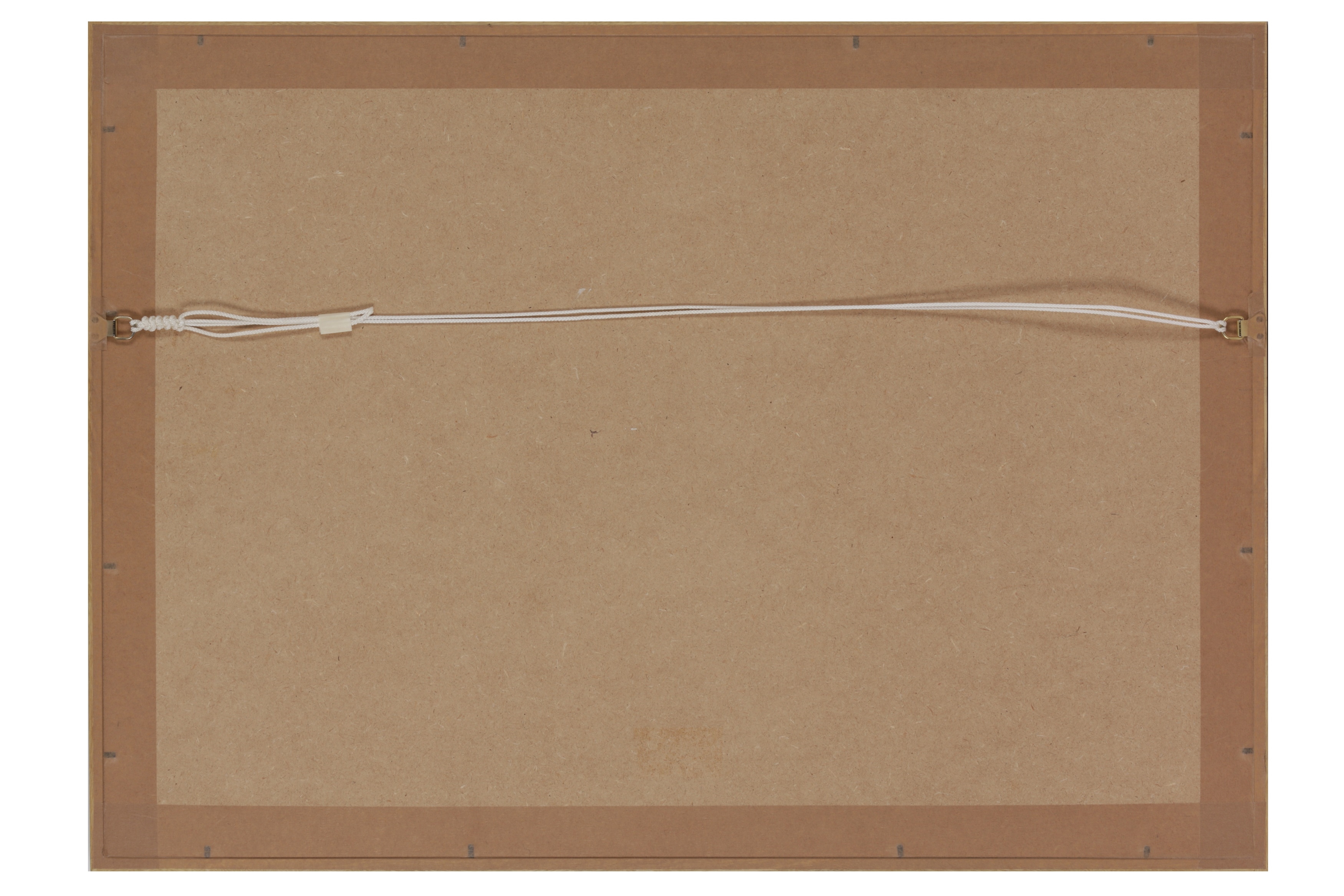 Artwork by James Hull, Composition Grey and White, Made of gouache and ink on board