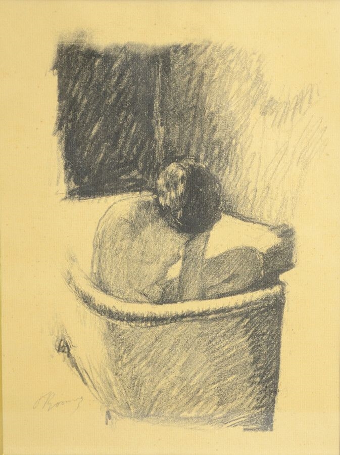 Pierre Bonnard | The Bath (Circa 1925) | MutualArt