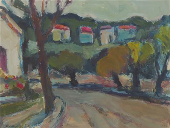Landscape with Houses by Herbert Harold Coetzee, 2006