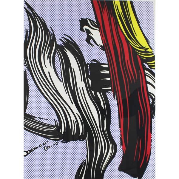 Brush Strokes by Roy Lichtenstein, 1967