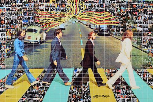 Omaggio a The Beatles by Maria Murgia, 2021