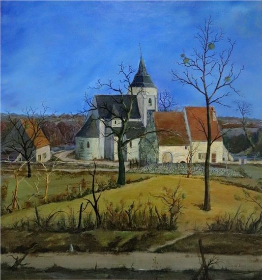 Eglise en nivernais by Pierre Dancette, 1966