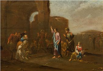 „Raising Lazarus from the dead“ - Adriaen Verdoel