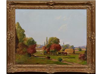 Farm Scene - J. Ferencz