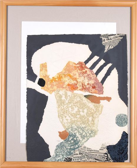 Abstract composition by Alain Soucasse, 1992