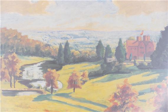Sir Winston Churchill | View from Chartwell | MutualArt