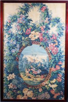 Feuille de "store artistique" - Maison Marquant-vogel