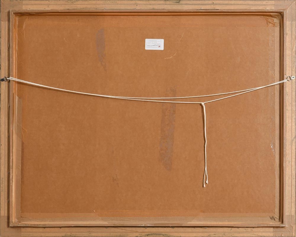 Artwork by Zhang Fang Bai, Fish, Made of carborundum lithograph