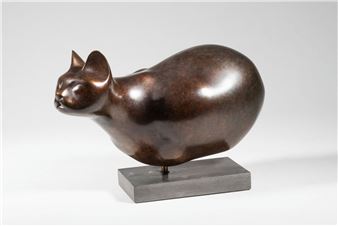 Claude Lhoste Le Chat Balthazar 1996 Mutualart