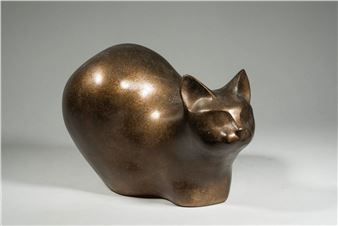 Claude Lhoste Petit Chat Rond Mutualart