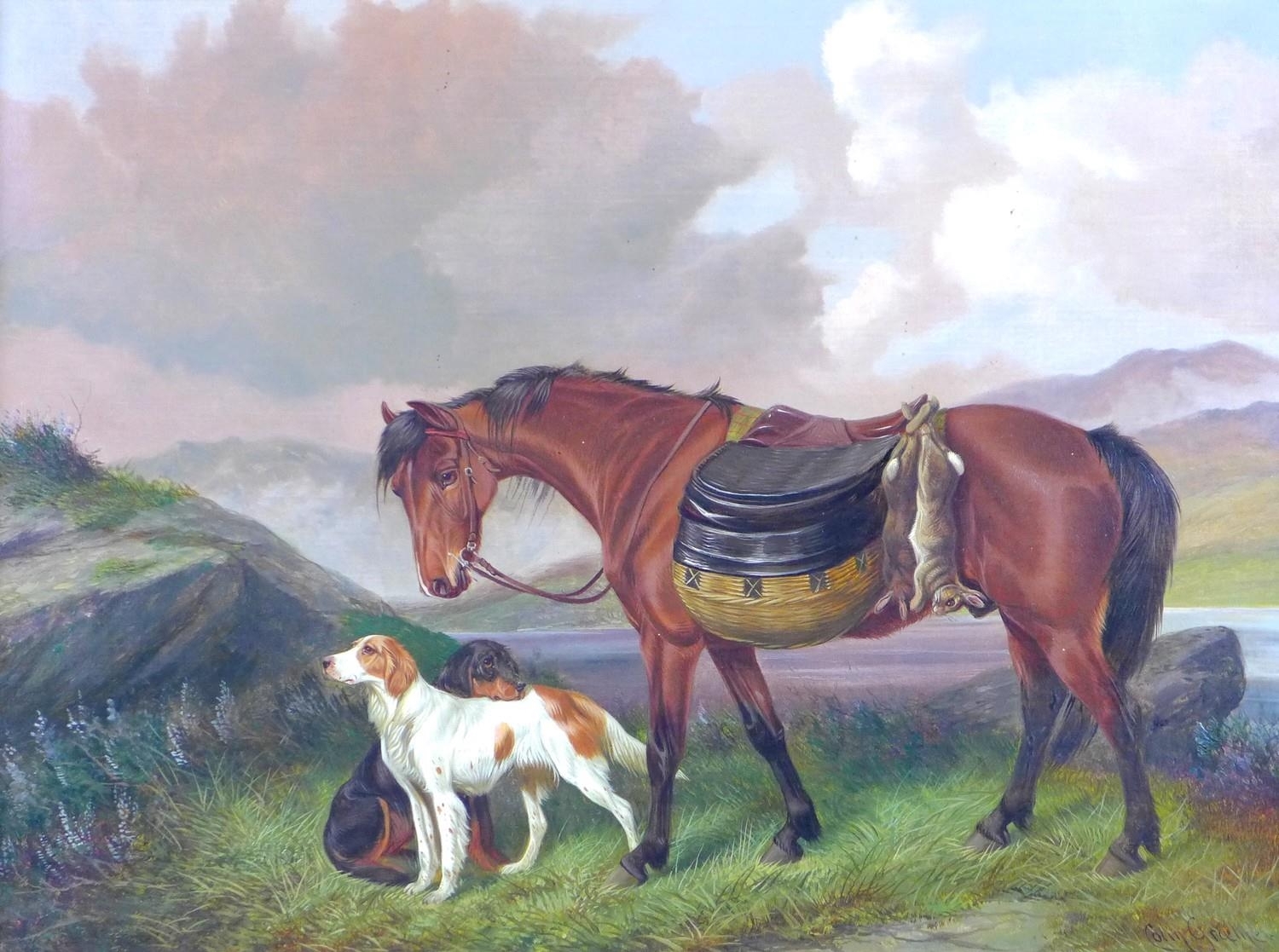 Colin Graeme Roe | Highland hunting scene | MutualArt